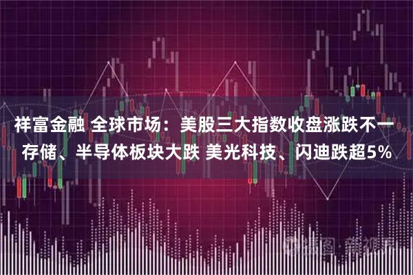 祥富金融 全球市场：美股三大指数收盘涨跌不一 存储、半导体板块大跌 美光科技、闪迪跌超5%