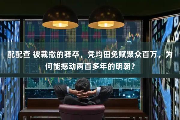 配配查 被裁撤的驿卒，凭均田免赋聚众百万，为何能撼动两百多年的明朝？